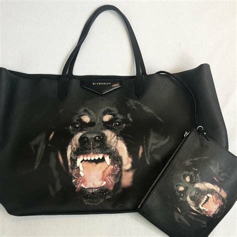 givenchy clutch bag rottweiler|Givenchy large tote.